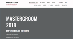 Desktop Screenshot of mastergroom.org